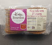 Gaufres Fines chicorée 300gr Bourdon